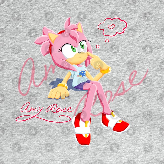 Amy Rose by TheSonicProf